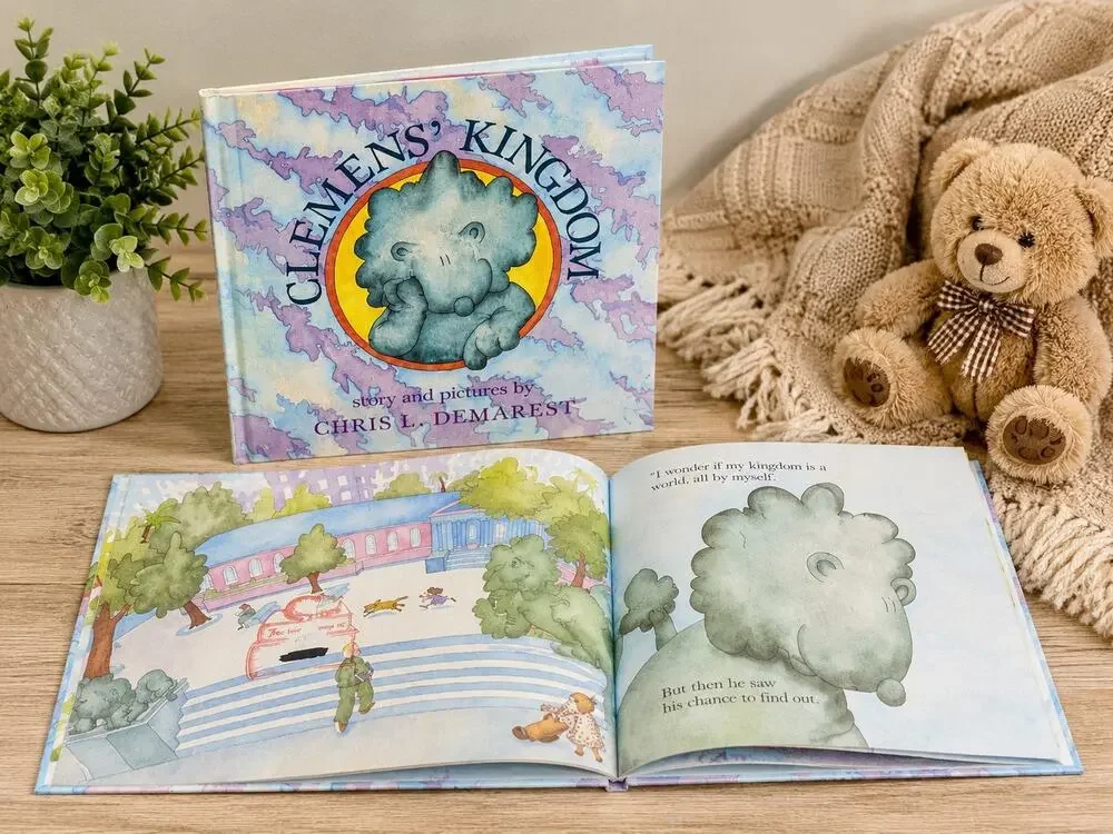 Clemens’ Kingdom by Chris L. Demarest Hardcover Children’s Picture Book